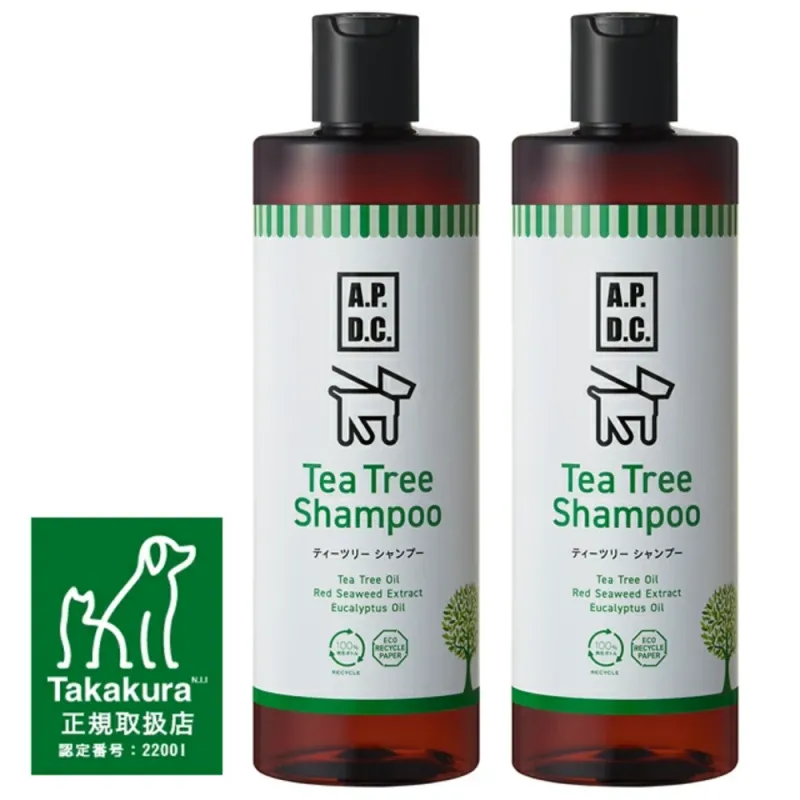 APDC 강아지 티트리 샴푸 500ml x 2개