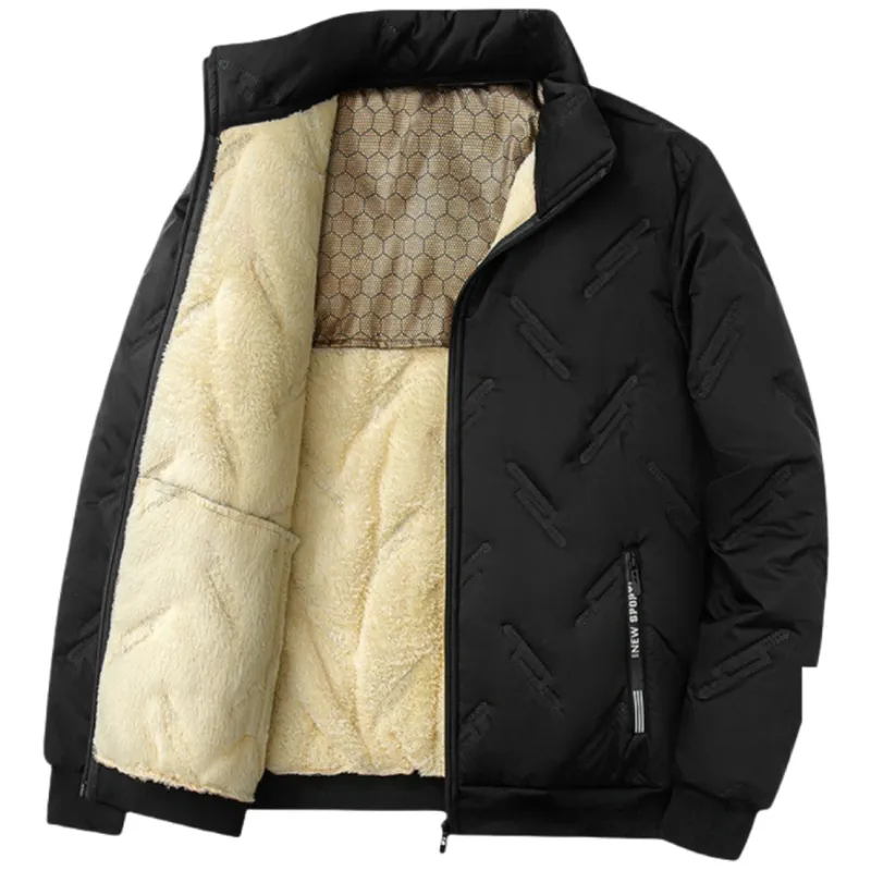 춘게엘 (L~7XL) 빅사이즈 겨울 남녀공용 패딩 점퍼 기모 자켓 dn301