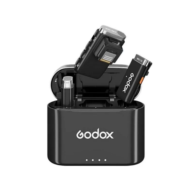 Godox WEC S 무선 마이크 핫슈 전용 Mi 플러그 앤 플레이 라디오, WEC-S 1개 세트, 1개