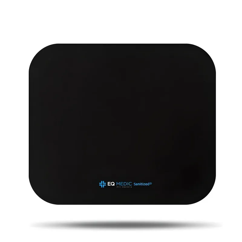 이큐메딕 항균 마우스 패드 Sanitize-P1, 블랙, 1개