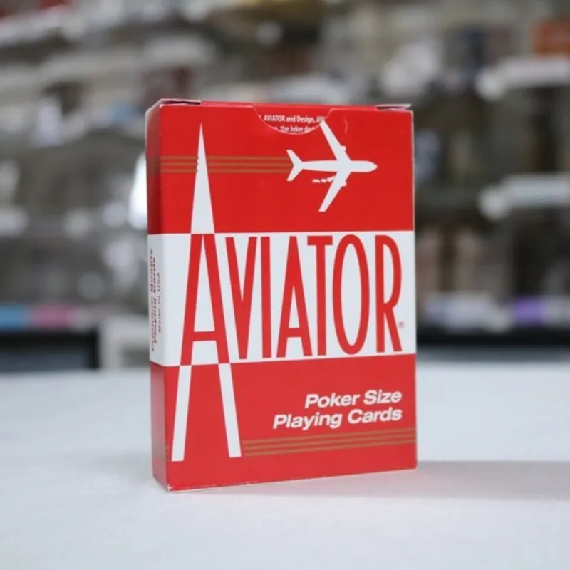 바이시클카드 에비에이터덱(USPC) (partyn), 블루, 1개