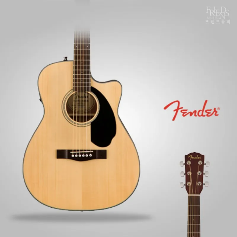펜더 FENDER CC-60SCE 입문용 통기타 슬림바디 탑솔리드 고급구성품세트, 1개