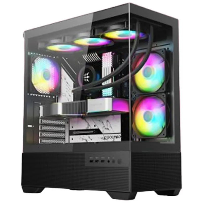 시네마 4D C4D 컴퓨터 3d max 마야 라이노 스케치업PC 블렌더 그래픽 작업용 초고사양 데스크탑 컴퓨터, 그래픽작업 컴퓨터 03, WIN11 Home, 32GB, 500GB, 블랙, 그래픽작업PC, 지포스 RTX 5060