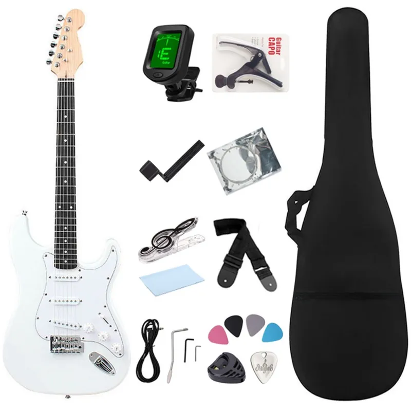 케이투엠 입문용 일렉 기타, 화이트, 1개